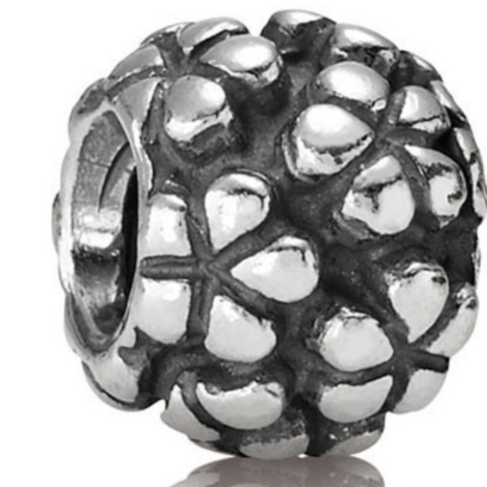 Pandora Retired Flower Power Charm Sterling Silver 790292